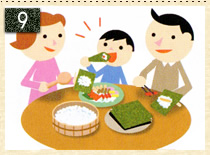 9.佐賀のりは食卓へ